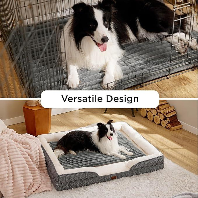 Bedsure Self-Warming Pet Bed - Small Thermal Crate Pad for Indoor & Outdoor Use, Non-Slip and Washable